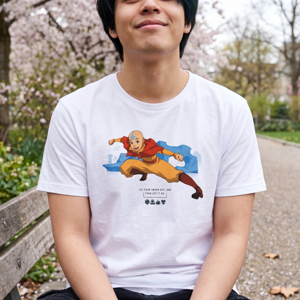 Immagine del prodotto Avatar L'ultimo maestro dell'aria - T-shirt bianca di Aang