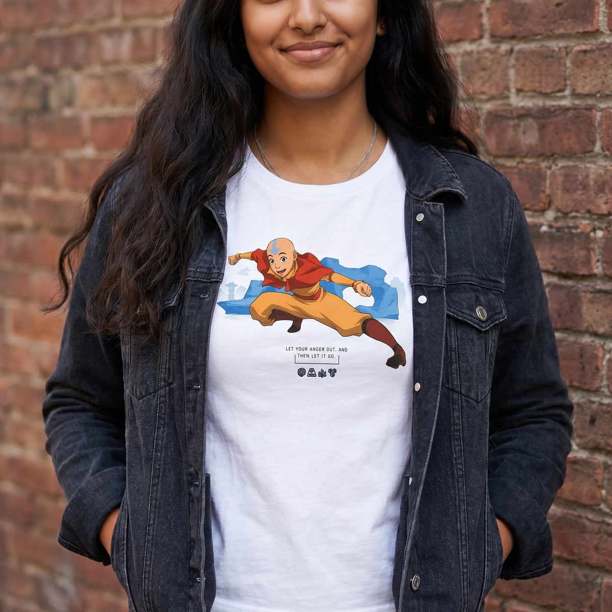 Immagine del prodotto Avatar L'ultimo maestro dell'aria - T-shirt bianca di Aang