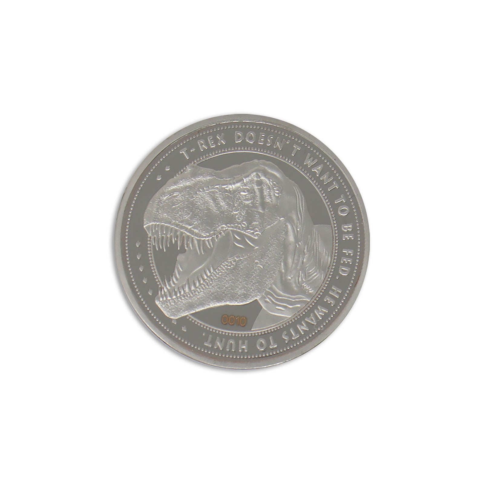 Immagine del prodotto Jurassic Park - Moneta da collezione T-Rex limitata