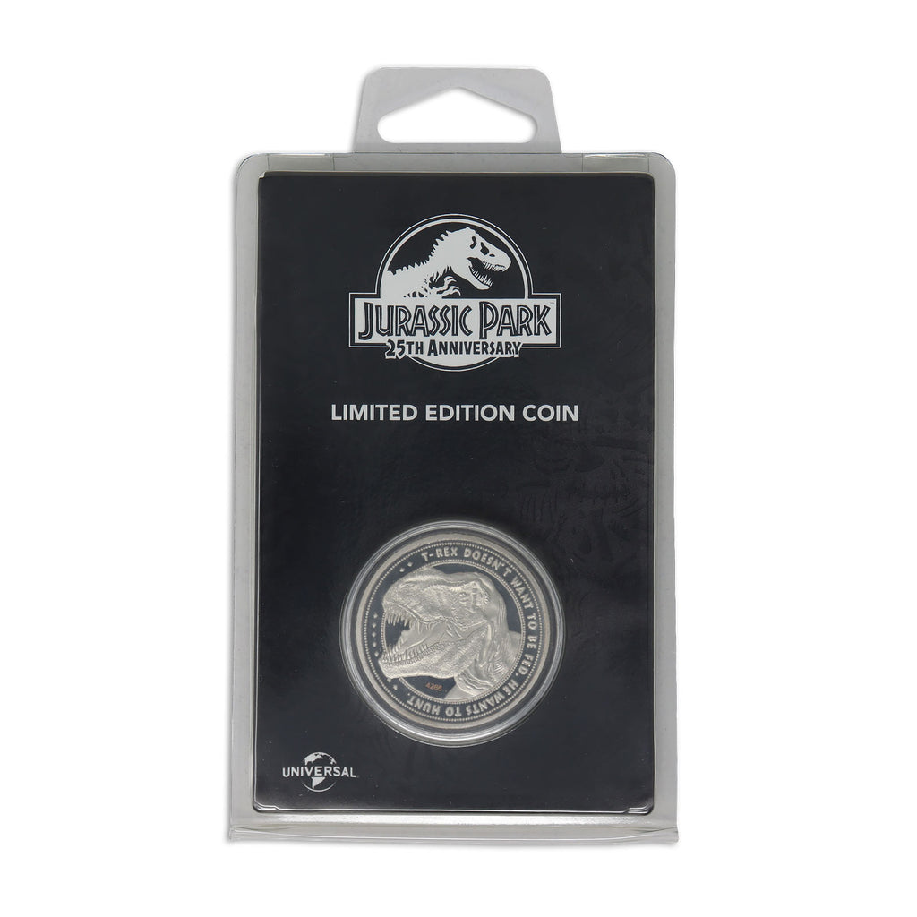 Immagine del prodotto Jurassic Park - Moneta da collezione T-Rex limitata