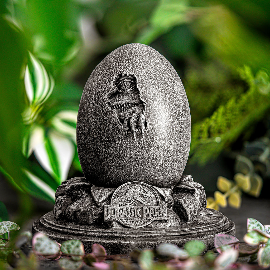 Immagine del prodotto Jurassic Park - Repliche limitate dell'uovo di dinosauro e del bastone di John Hammond