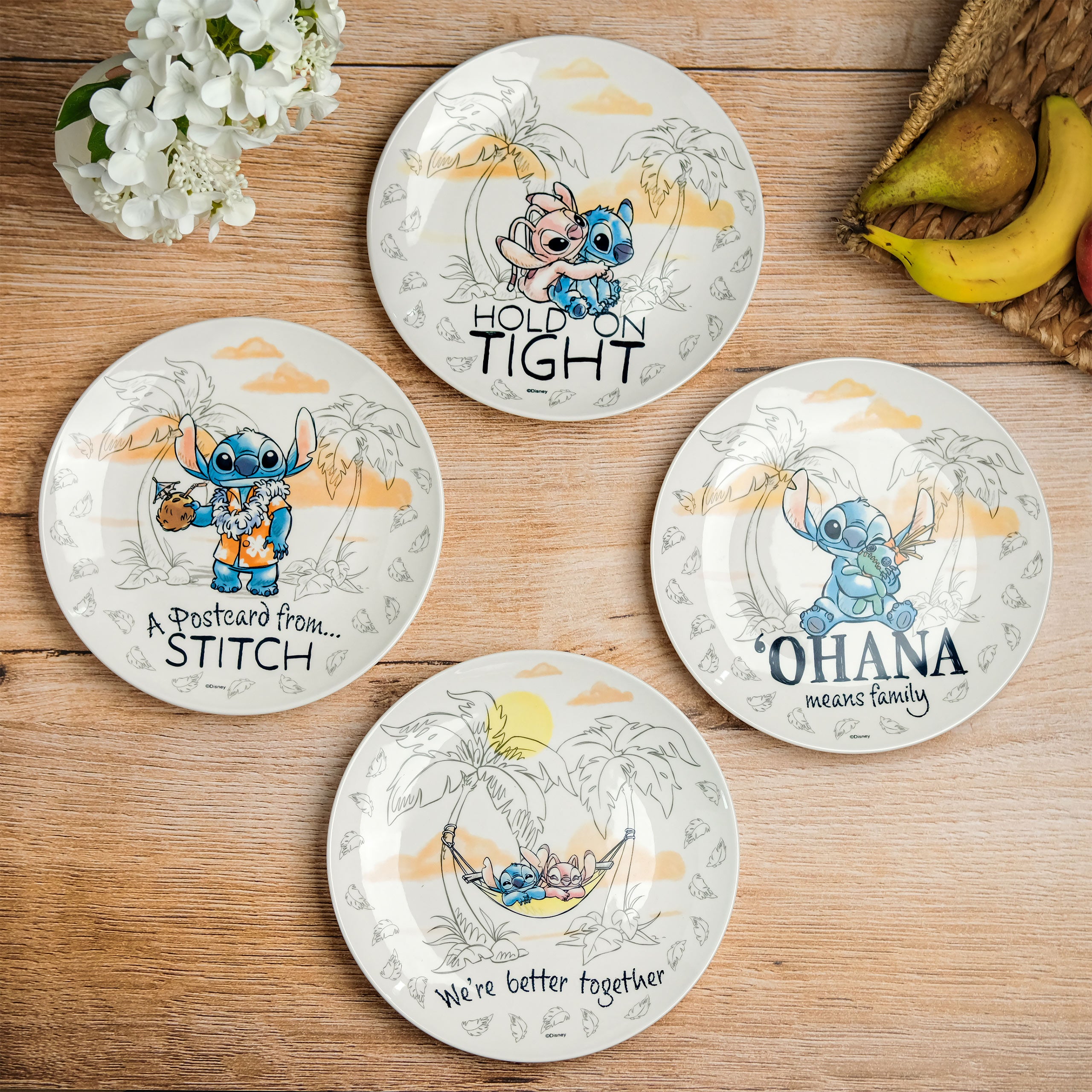 Immagine del prodotto Set di piatti Stitch Ohana - Lilo & Stitch