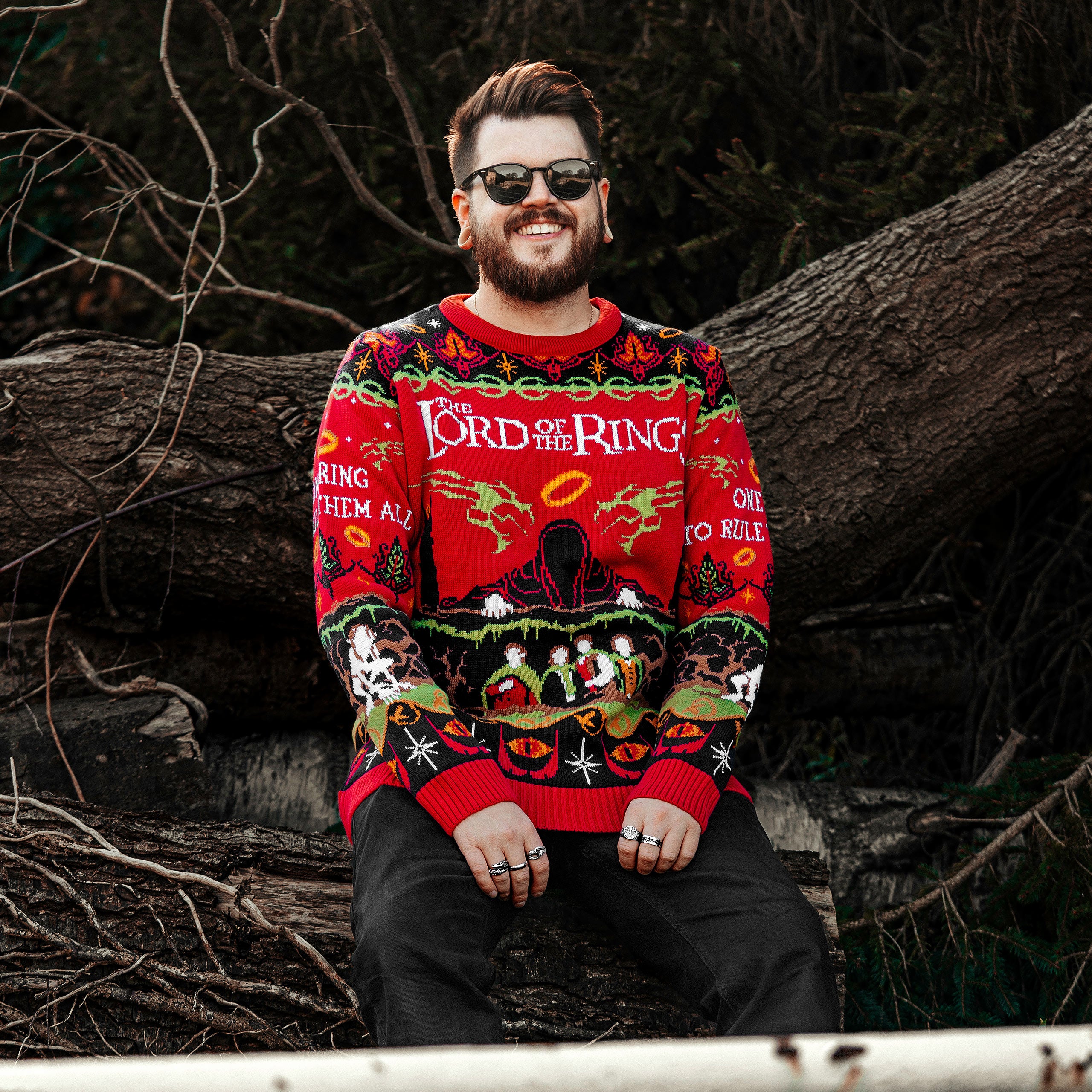 Immagine del prodotto Il Signore degli Anelli - One Ring To Rule Them All Maglione a Maglia