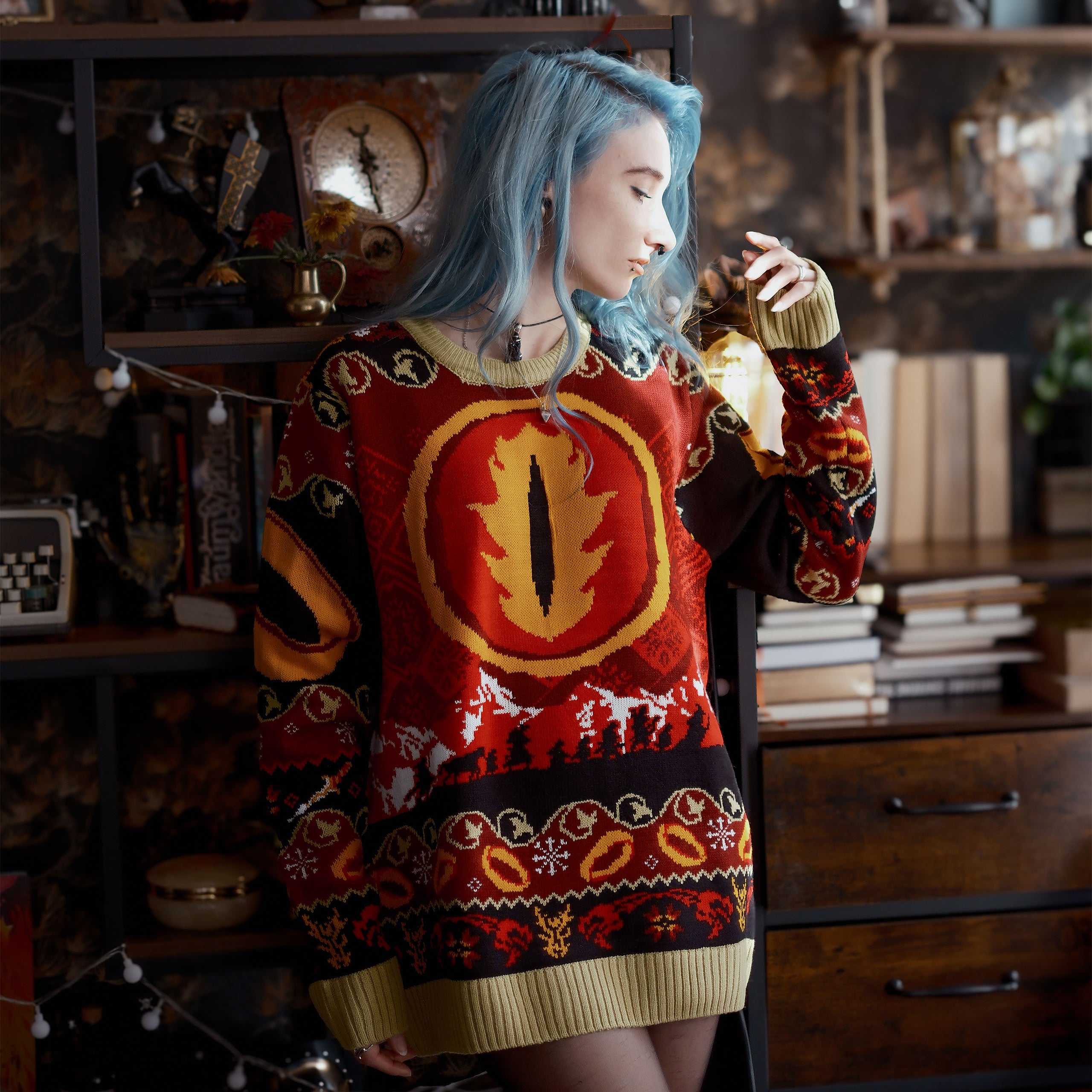 Immagine del prodotto Il Signore degli Anelli - Il Maglione di Maglia dell'Un Anello