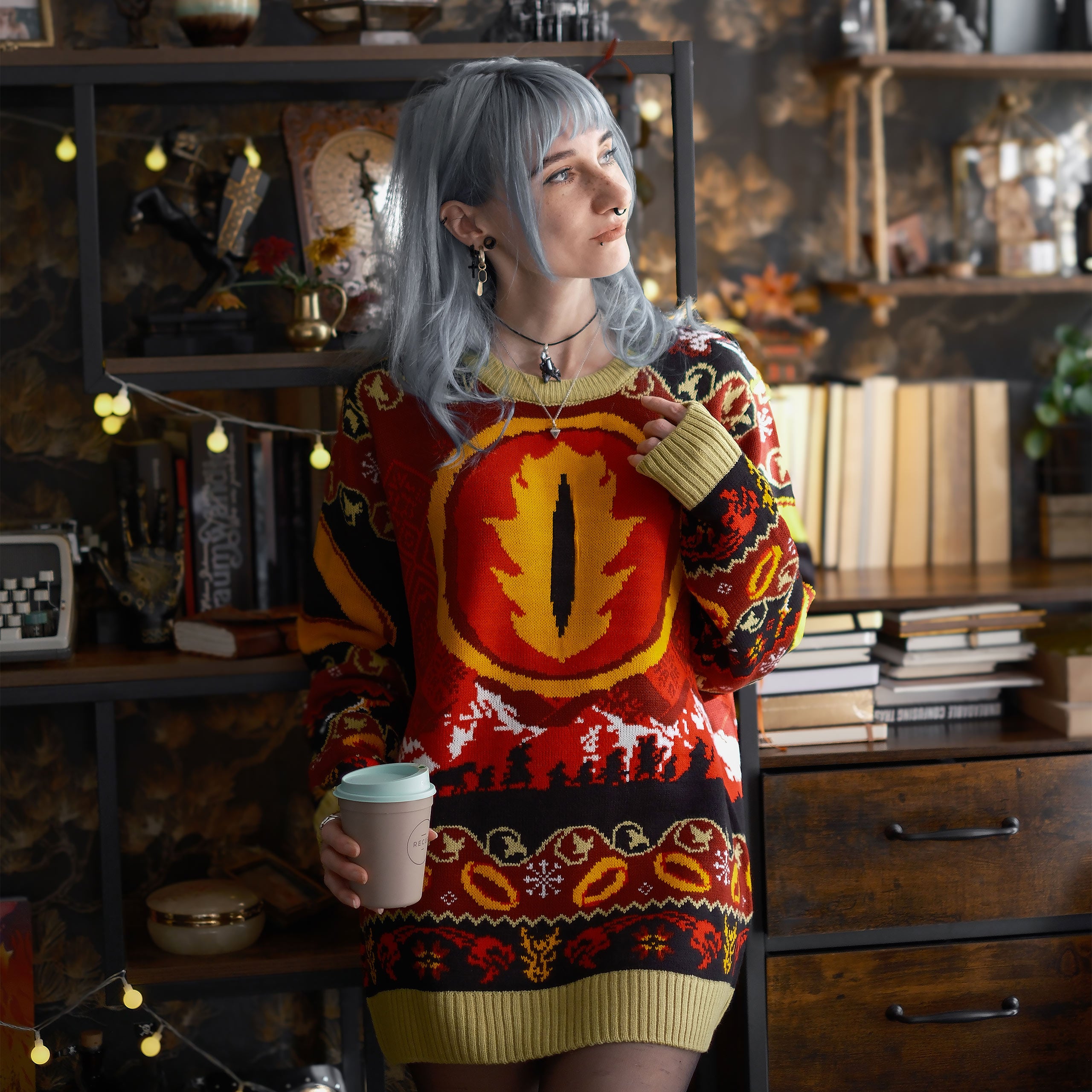 Immagine del prodotto Il Signore degli Anelli - Il Maglione di Maglia dell'Un Anello