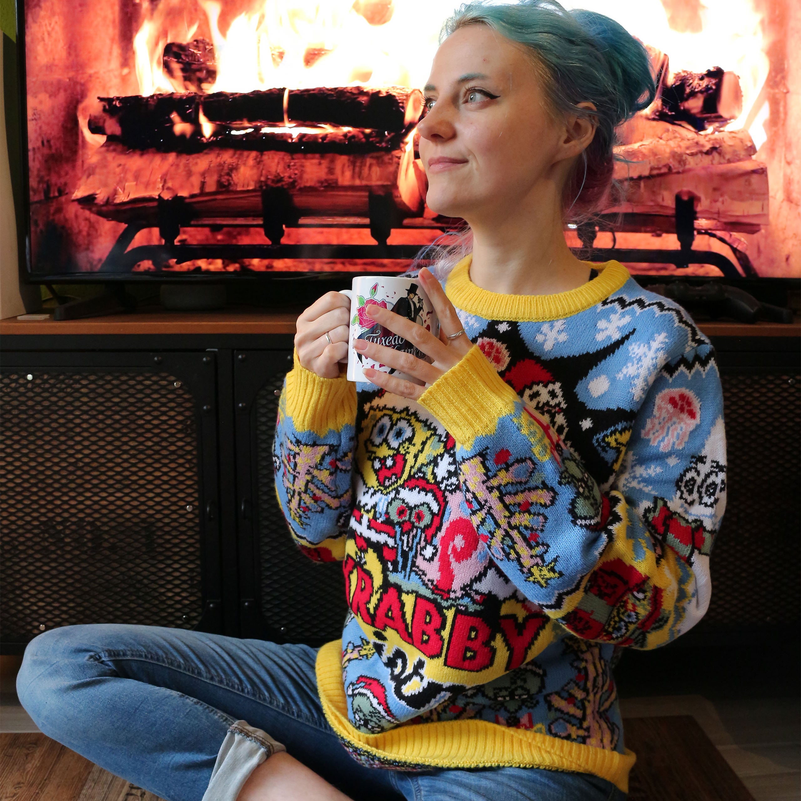 Immagine del prodotto SpongeBob - Maglione di Natale a maglia Krabby