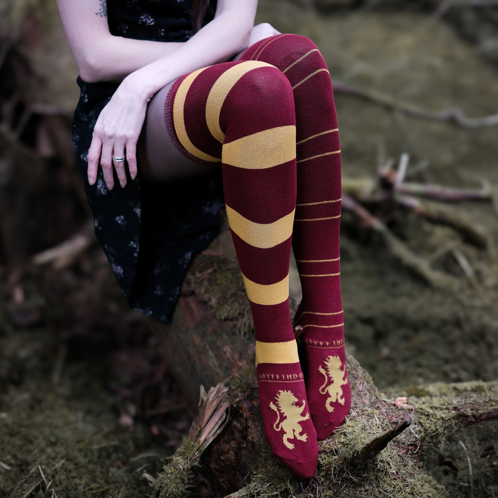 Immagine del prodotto Harry Potter - Calze sopra il ginocchio Grifondoro (set da 2)