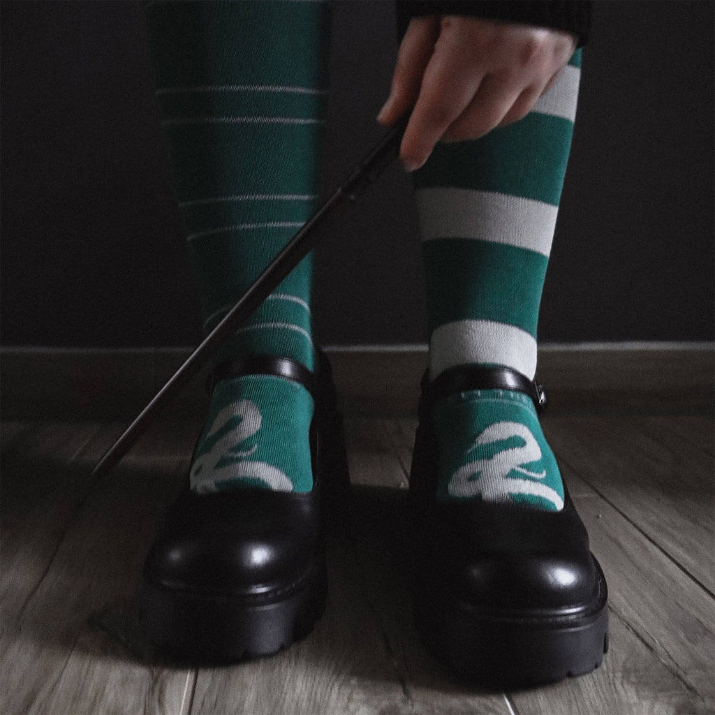 Immagine del prodotto Harry Potter - Calze Alte Serpeverde Set da 2