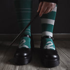 Immagine del prodotto Harry Potter - Calze Alte Serpeverde Set da 2