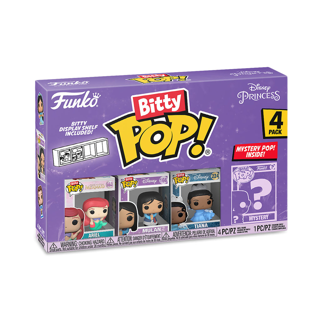 Immagine del prodotto Disney Princess - Funko Bitty Pop Set di 4 figure Serie 3