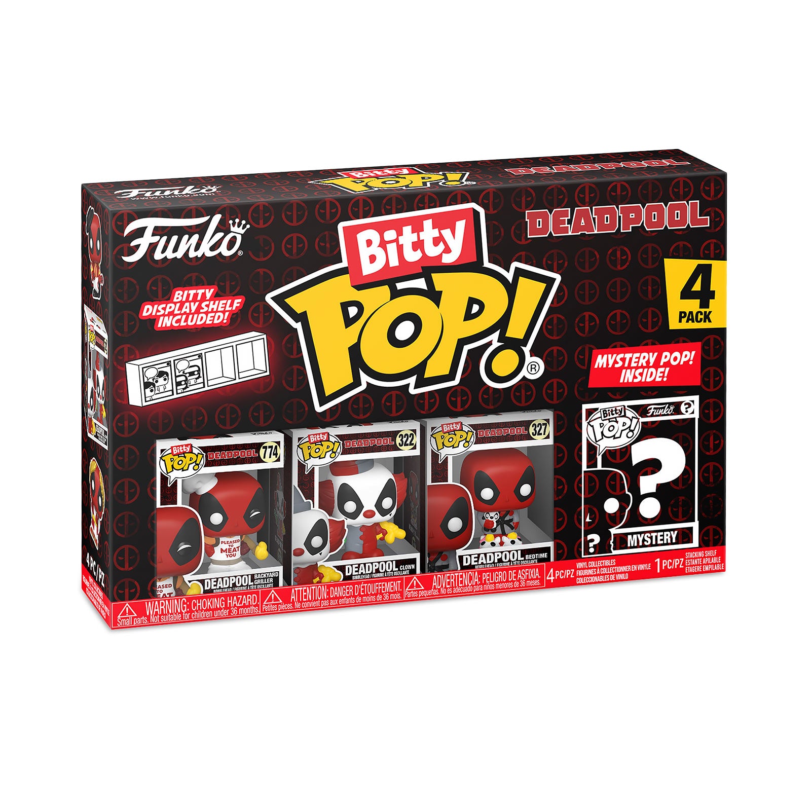 Immagine del prodotto Deadpool - Funko Bitty Pop Set di 4 Figure Serie 1