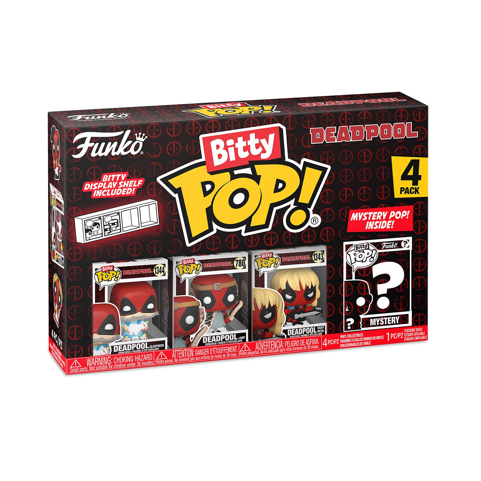 Immagine del prodotto Deadpool - Funko Bitty Pop Set di 4 Figure Serie 4