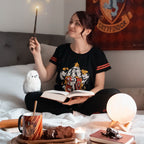 Immagine del prodotto Pigiama stemma Grifondoro nero - Harry Potter