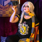 Immagine del prodotto Pigiama stemma Tassorosso nero - Harry Potter