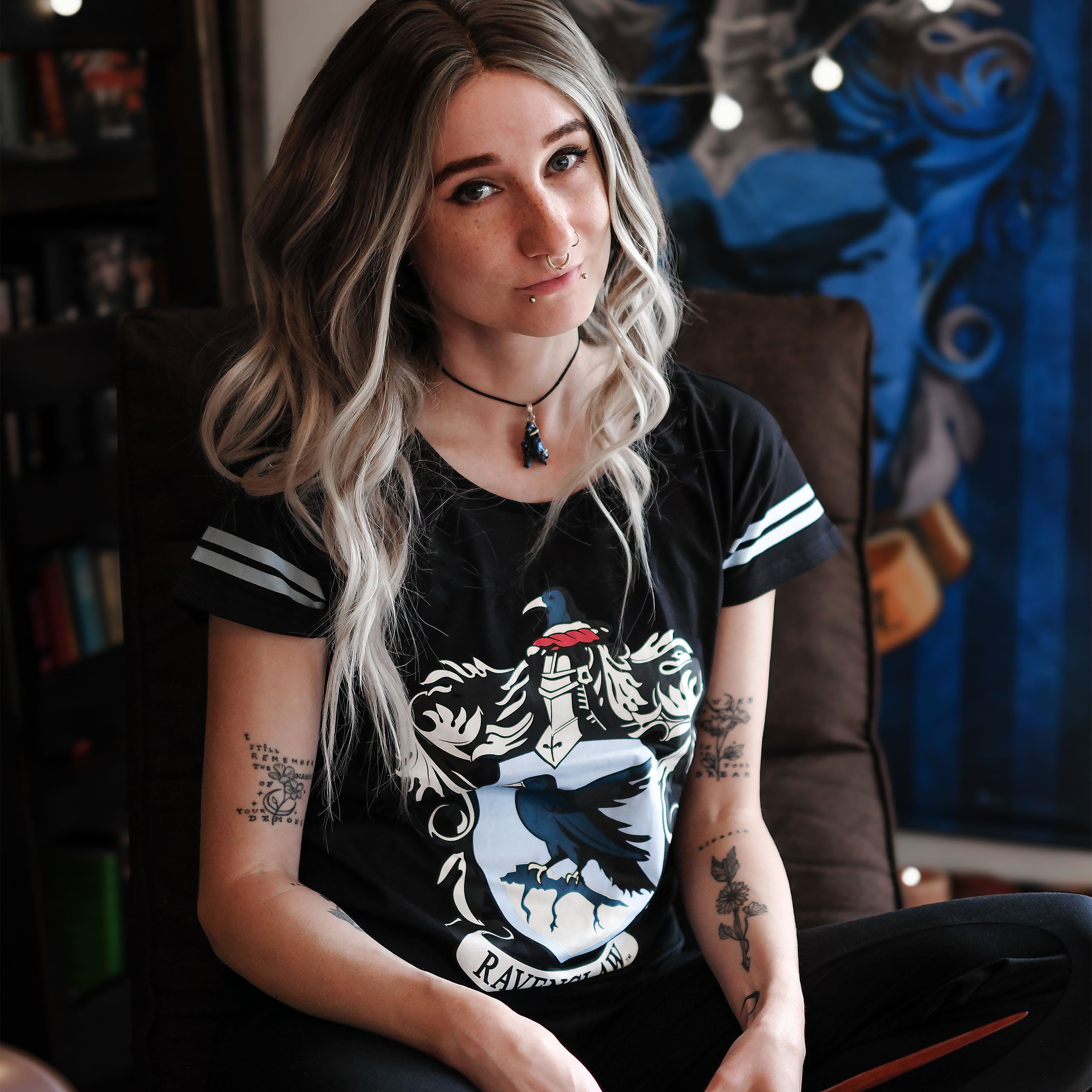 Immagine del prodotto Pigiama Stemma Ravenclaw nero - Harry Potter
