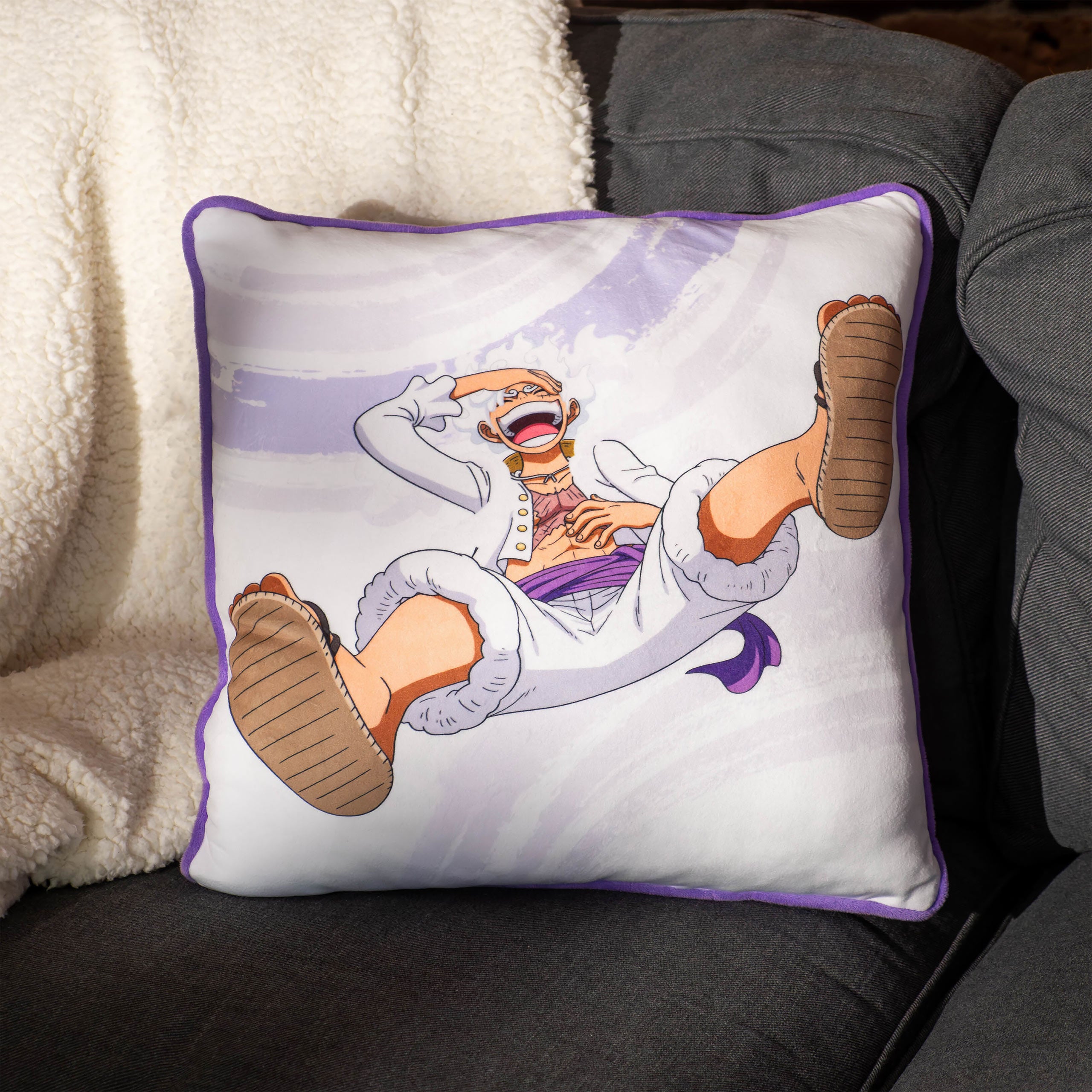 Immagine del prodotto One Piece: Gear 5 - Cuscino Monkey D. Luffy