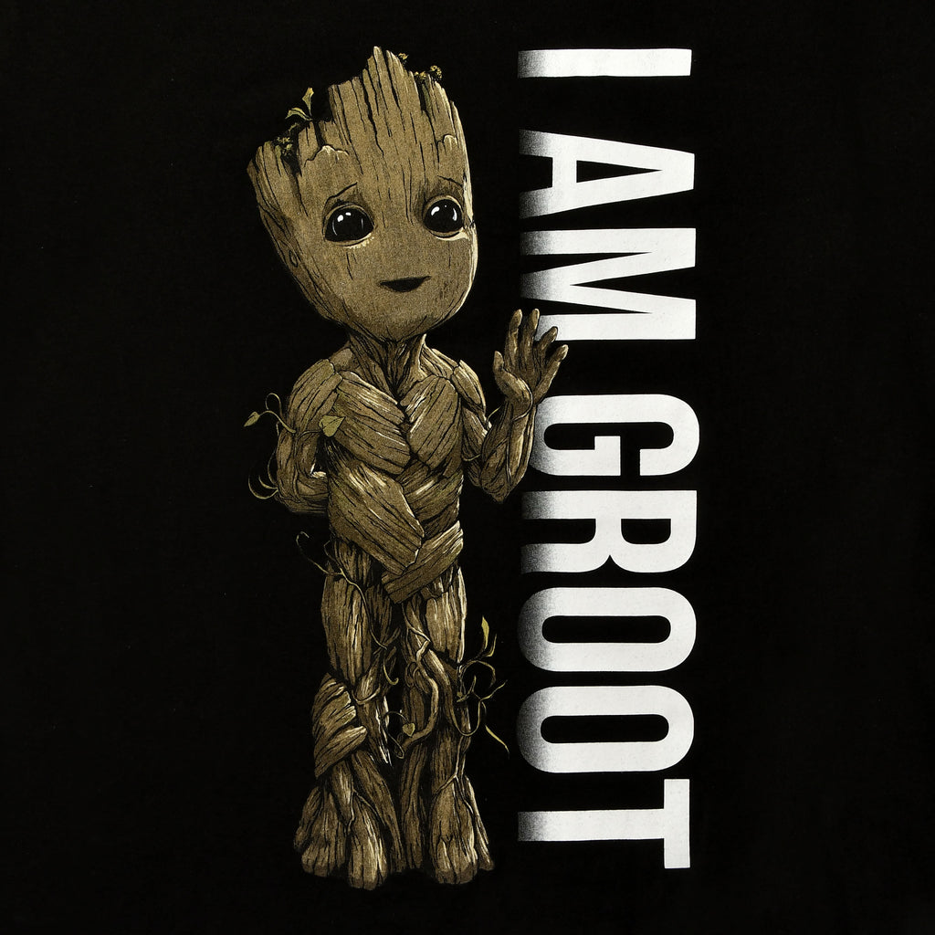 Immagine del prodotto Guardiani della Galassia - Io sono Groot Ritratto T-shirt nera