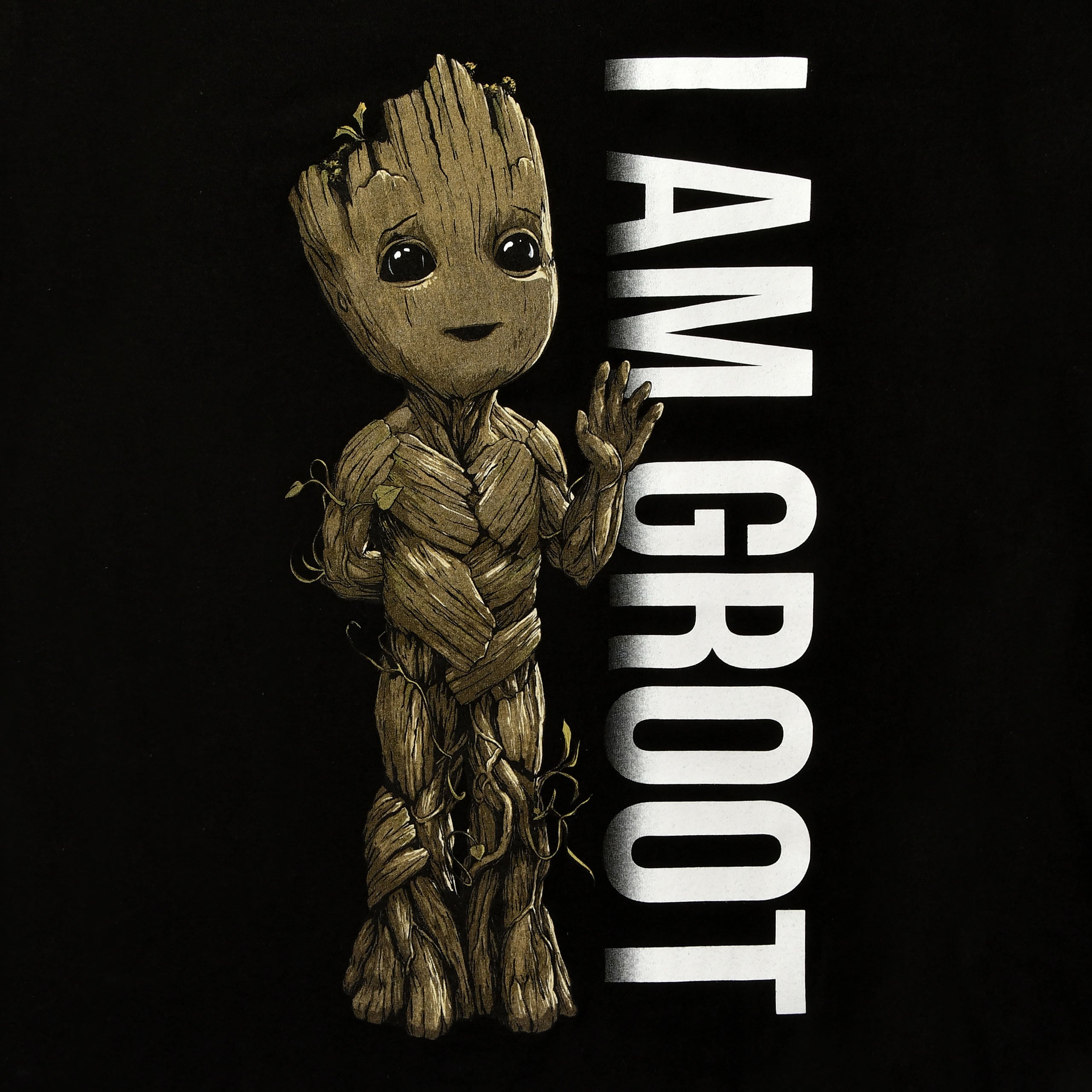 Immagine del prodotto Guardiani della Galassia - Io sono Groot Ritratto T-shirt nera