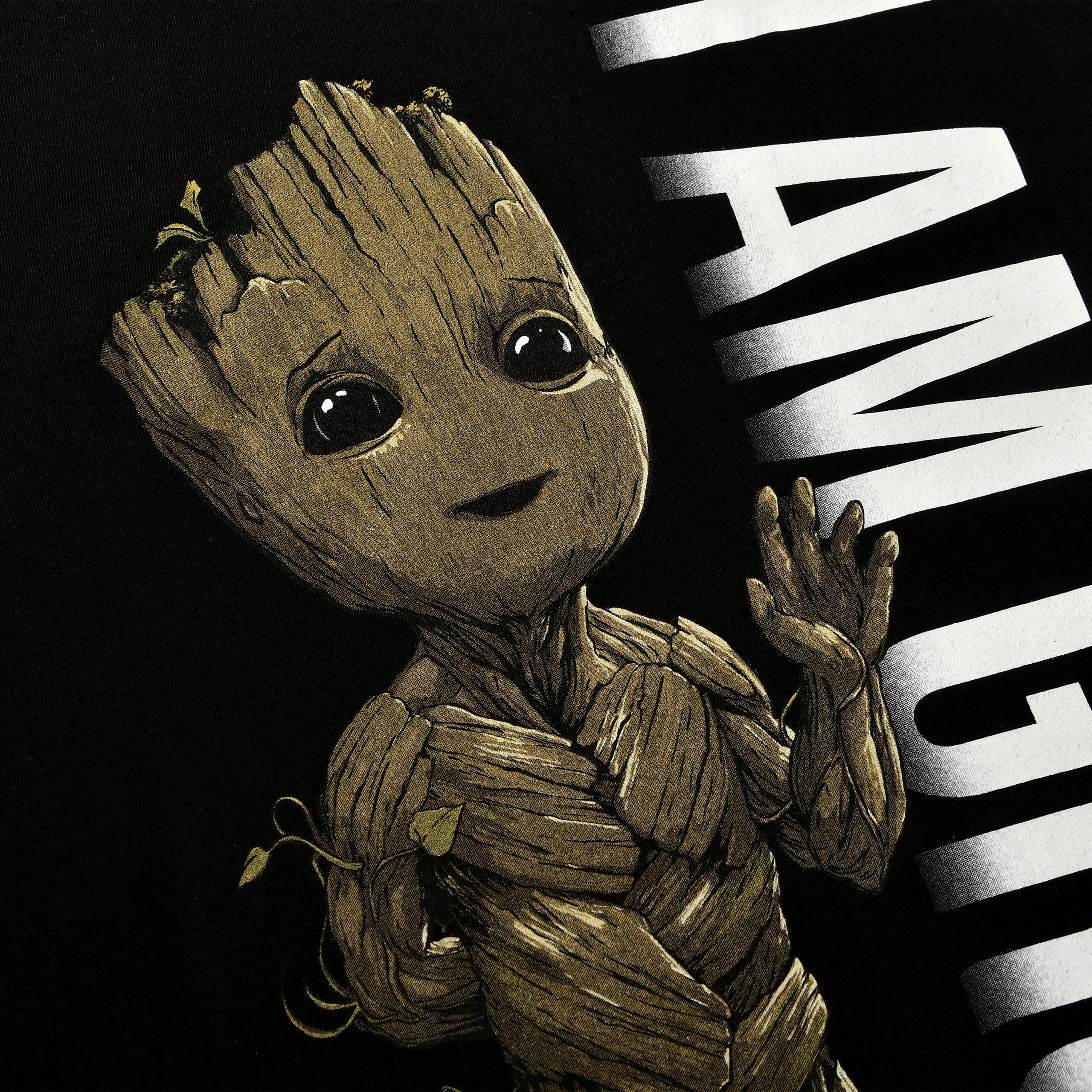 Immagine del prodotto Guardiani della Galassia - Io sono Groot Ritratto T-shirt nera
