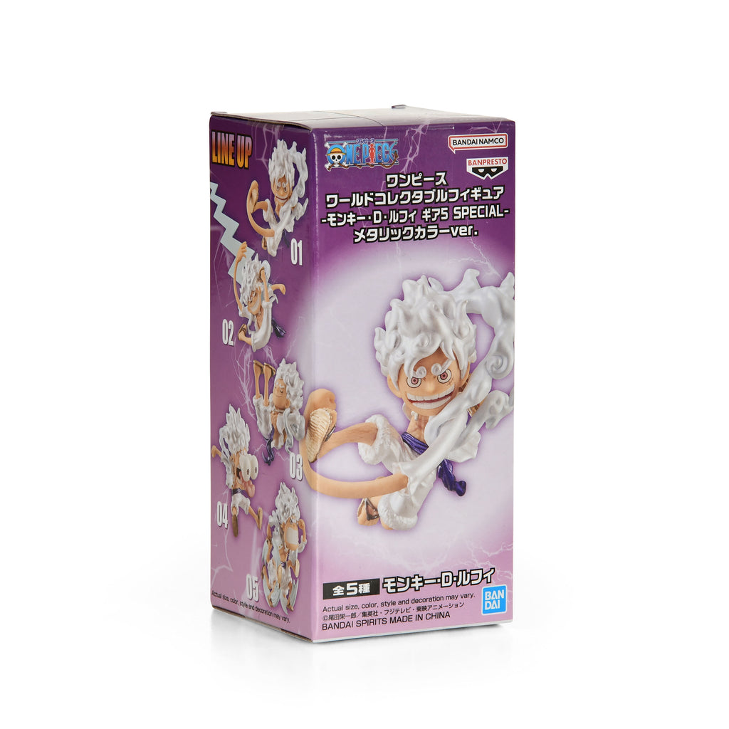 Immagine del prodotto One Piece - Monkey D. Luffy Gear 5 Figura Misteriosa Metallica