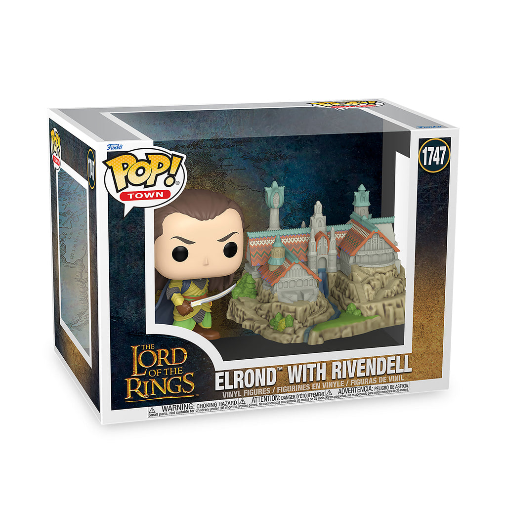 Immagine del prodotto Il Signore degli Anelli - Elrond & Gran Burrone Funko Pop Diorama
