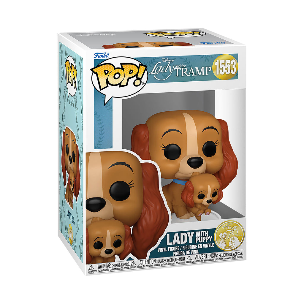 Immagine del prodotto Lilli e il Vagabondo - Lilli con Cucciolo Figura Funko Pop