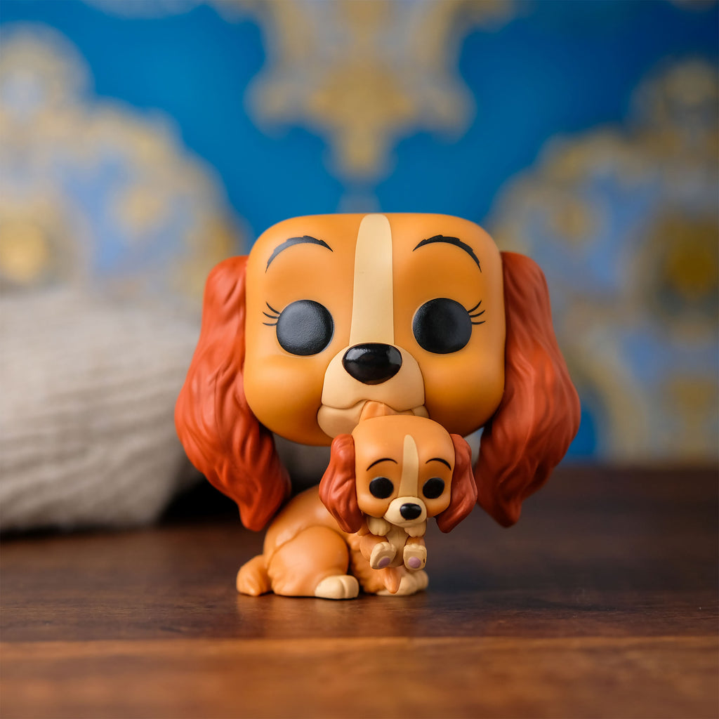 Immagine del prodotto Lilli e il Vagabondo - Lilli con Cucciolo Figura Funko Pop