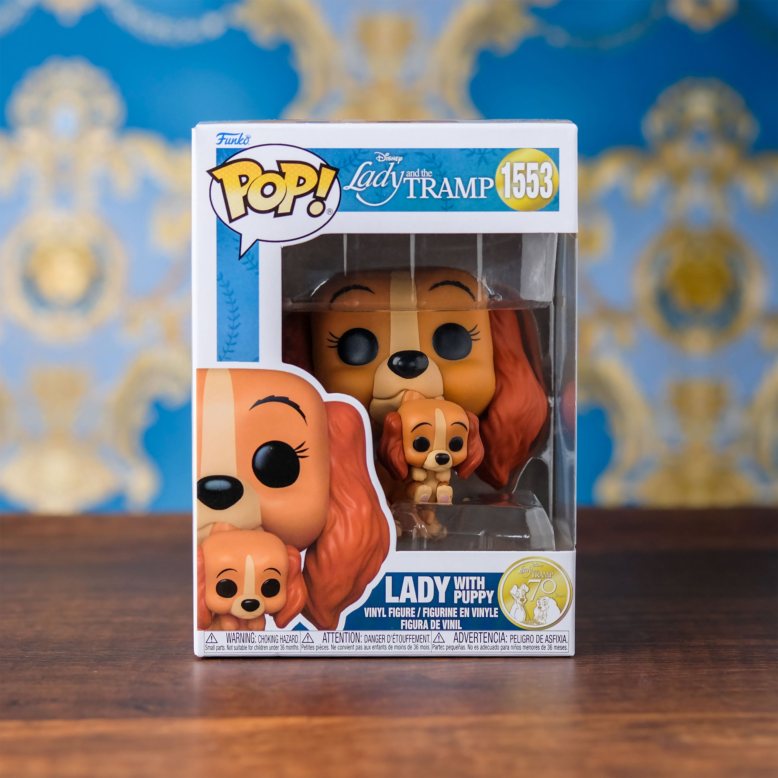 Immagine del prodotto Lilli e il Vagabondo - Lilli con Cucciolo Figura Funko Pop