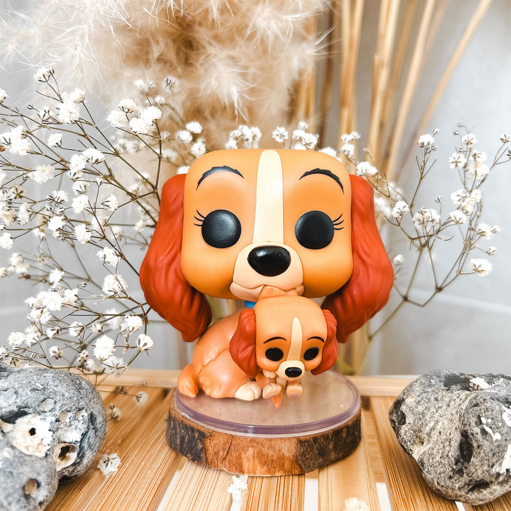 Immagine del prodotto Lilli e il Vagabondo - Lilli con Cucciolo Figura Funko Pop