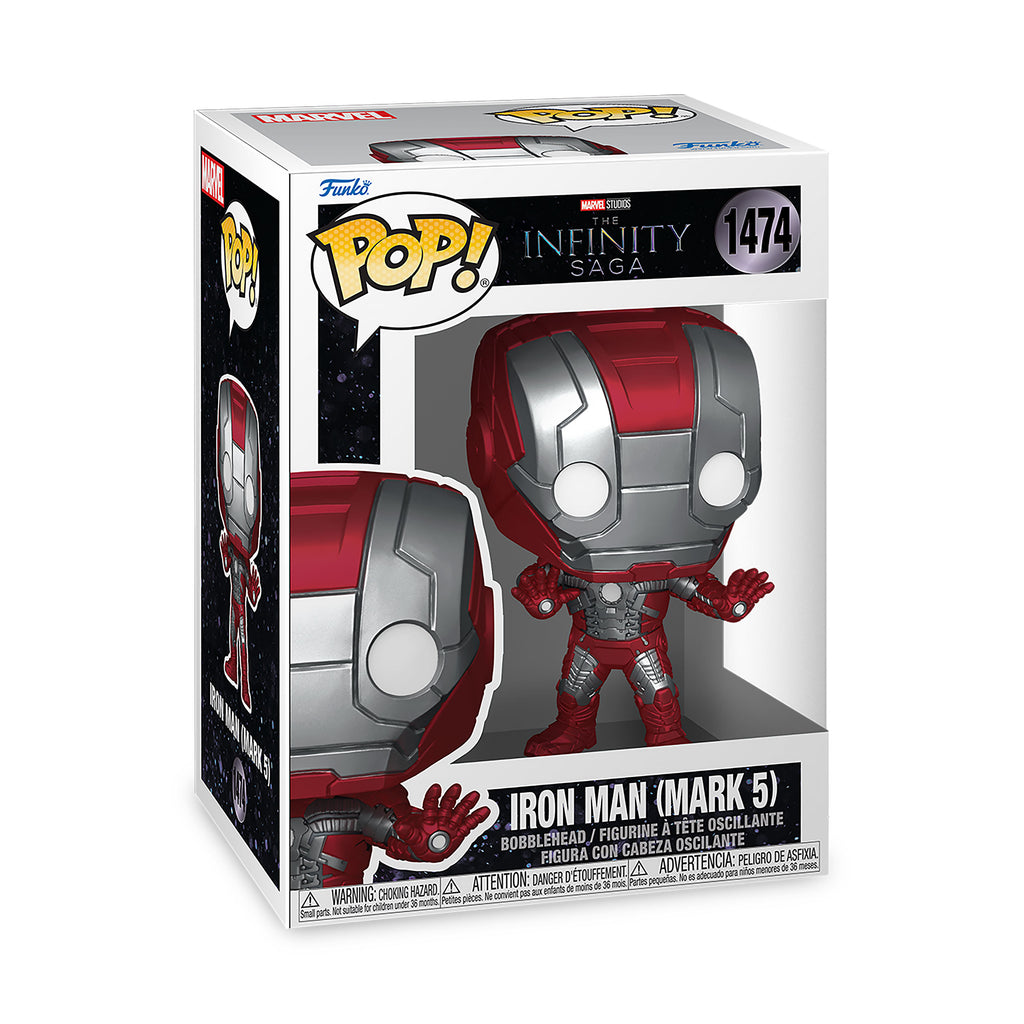 Immagine del prodotto Iron Man 2 - Mark 5 Funko Pop Figura con testa oscillante