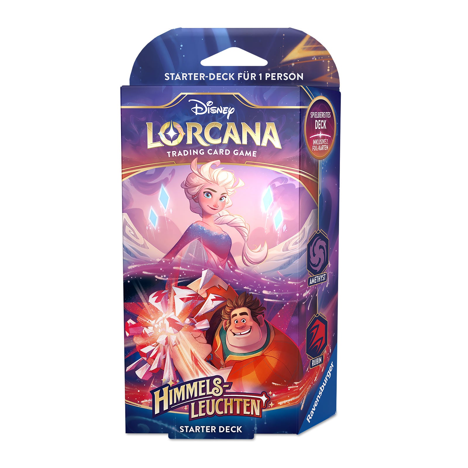 Immagine del prodotto Disney Lorcana Ametista e Rubino Starter Set - Skyglow Gioco di carte collezionabili