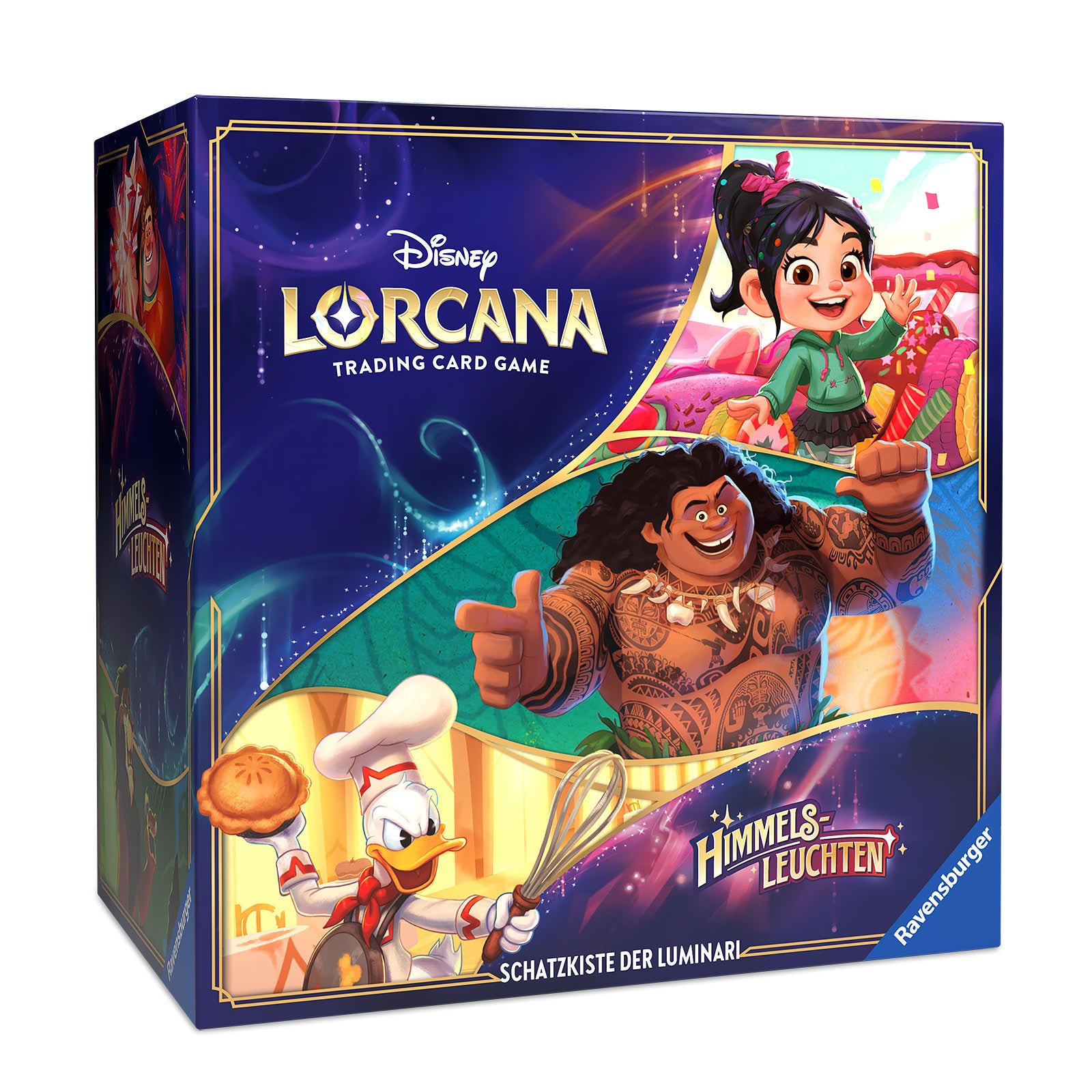 Immagine del prodotto Disney Lorcana Cofanetto del Tesoro dei Luminari - Gioco di Carte Collezionabili Luci del Cielo