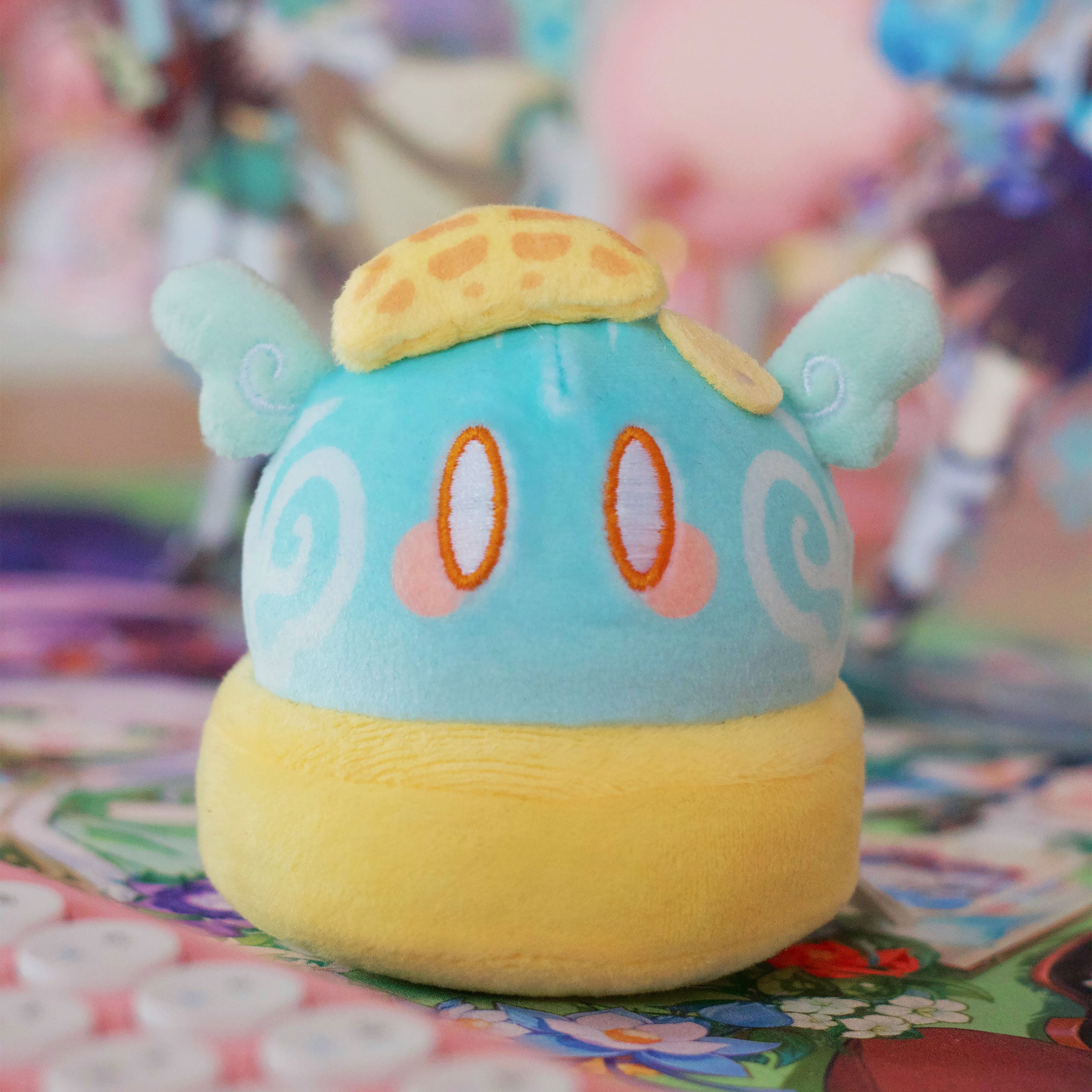 Immagine del prodotto Genshin Impact - Figura in peluche stile Pancake di Anemo Slime