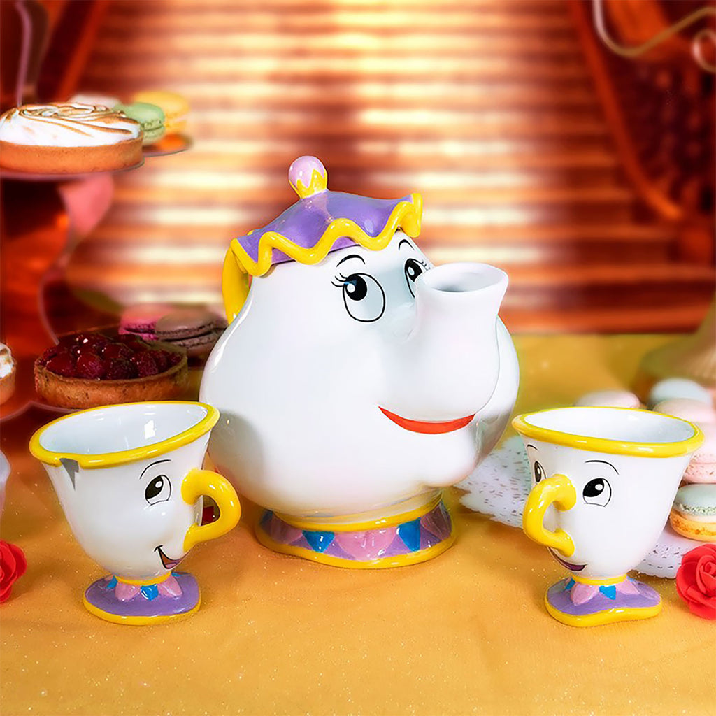 Product image Beauty and the Beast - Mrs. Potts and Chip 3-piece tea set