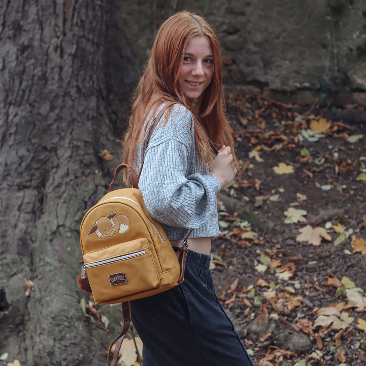 Product image Pokemon - Sleeping Eevee Mini Backpack Brown