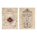 Immagine del prodotto Harry Potter - Mappa del Malandrino e Lista della Spesa Poster 2 Set
