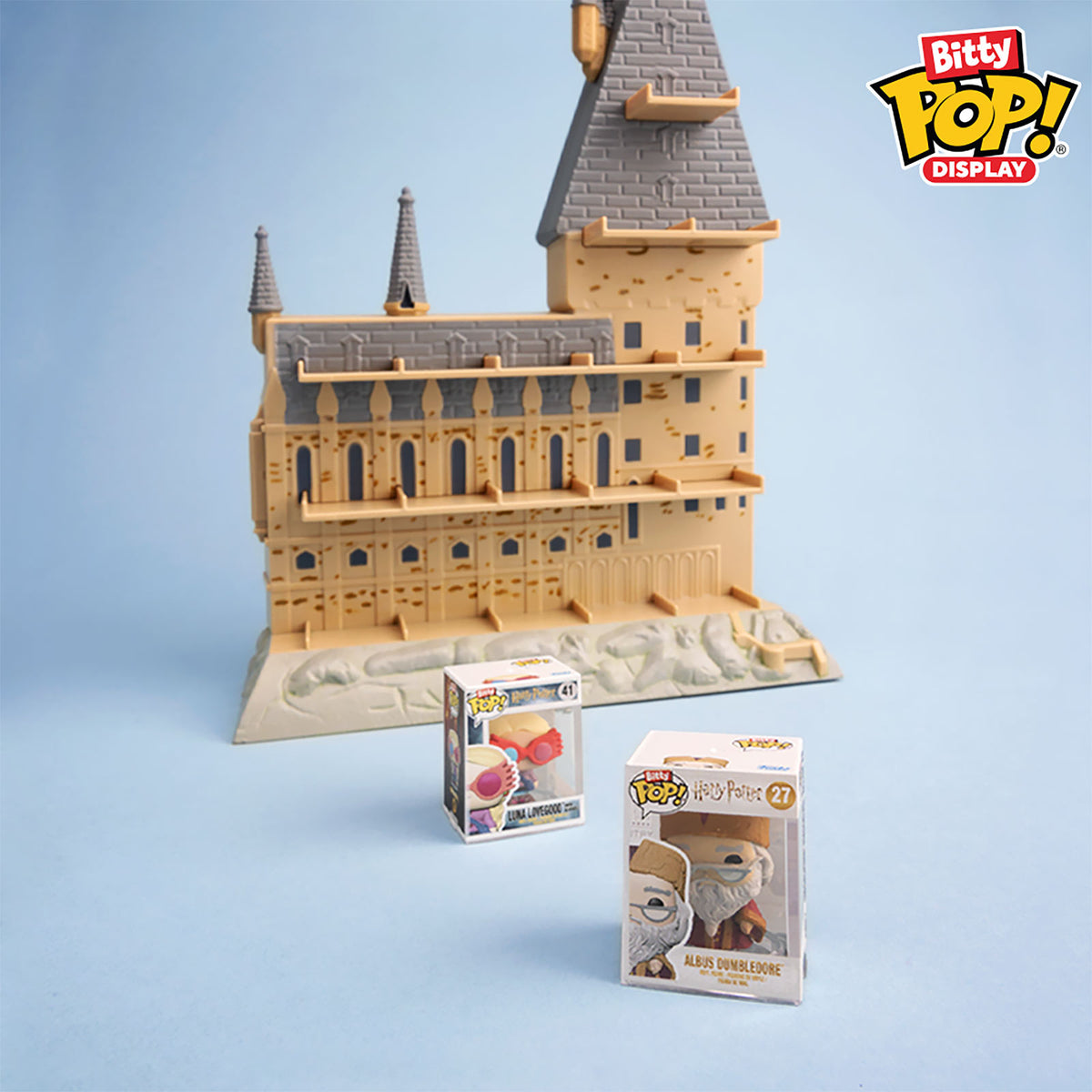 Immagine del prodotto Harry Potter - Castello di Hogwarts Funko Bitty Pop Display con 2 Figure
