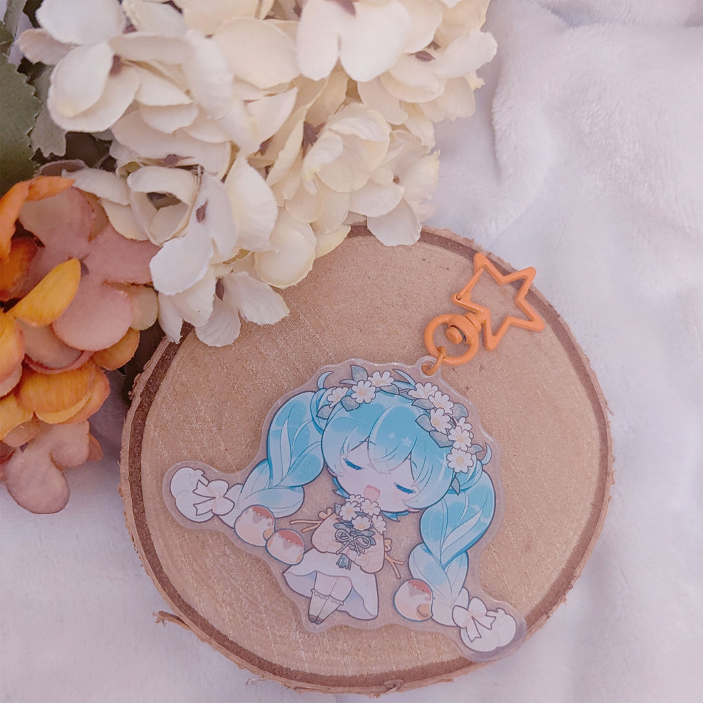 Immagine del prodotto Hatsune Miku - Portachiavi in acrilico Kawaii Autumn Time