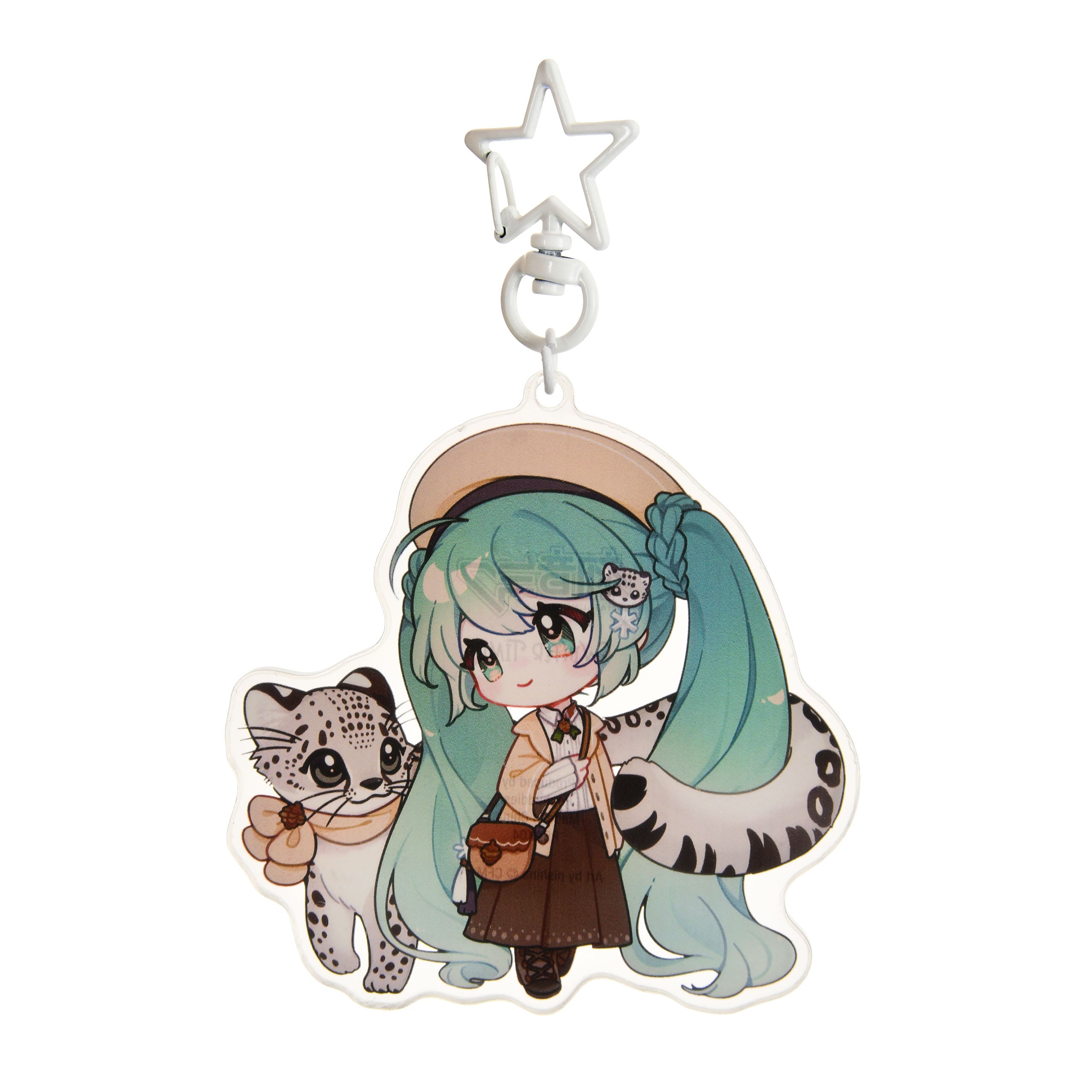 Immagine del prodotto Hatsune Miku - Portachiavi in acrilico Kawaii Winter Time