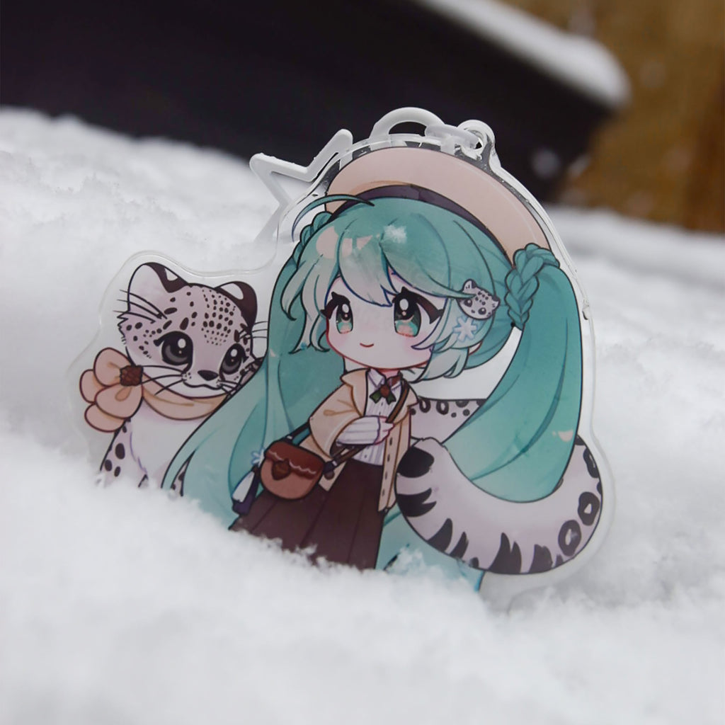 Immagine del prodotto Hatsune Miku - Portachiavi in acrilico Kawaii Winter Time