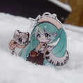 Immagine del prodotto Hatsune Miku - Portachiavi in acrilico Kawaii Winter Time