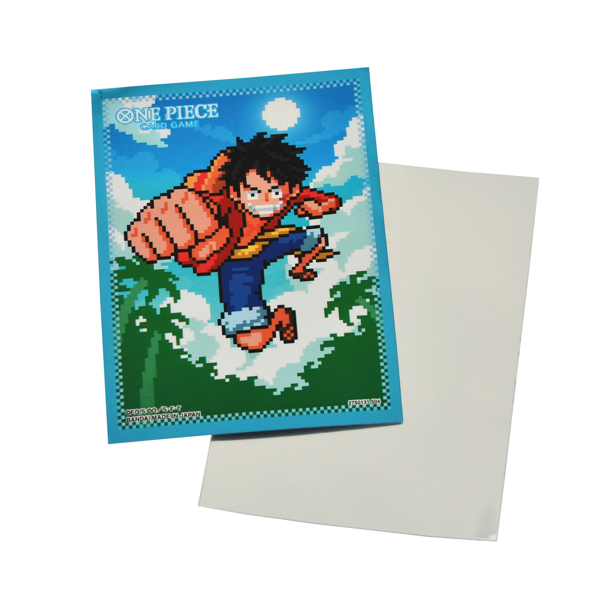 Immagine del prodotto One Piece Card Game - Luffy Pixelart Official Sleeve 8 Bustine di Carte