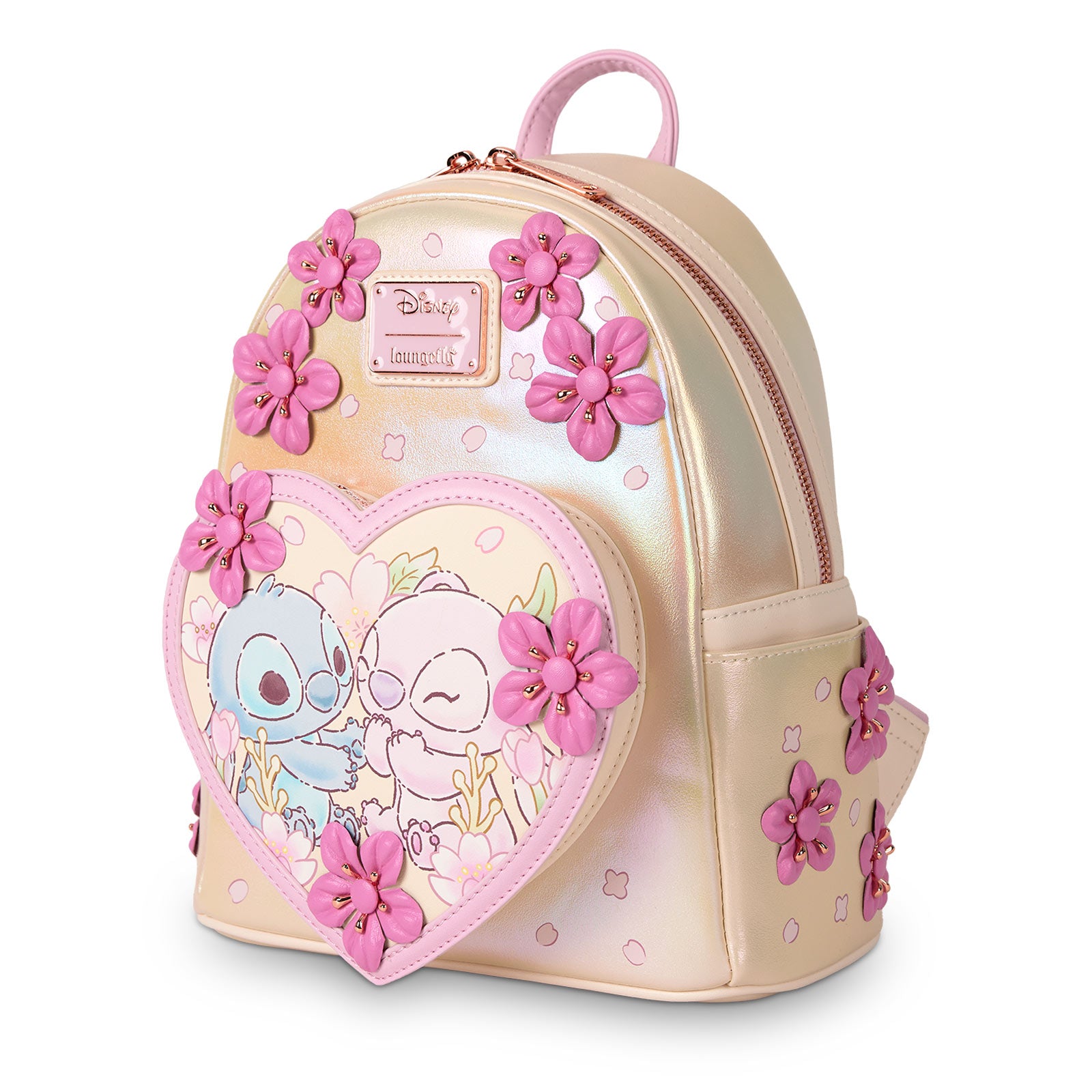 Immagine del prodotto Lilo & Stitch - Zainetto Mini Angel e Stitch con Fiori