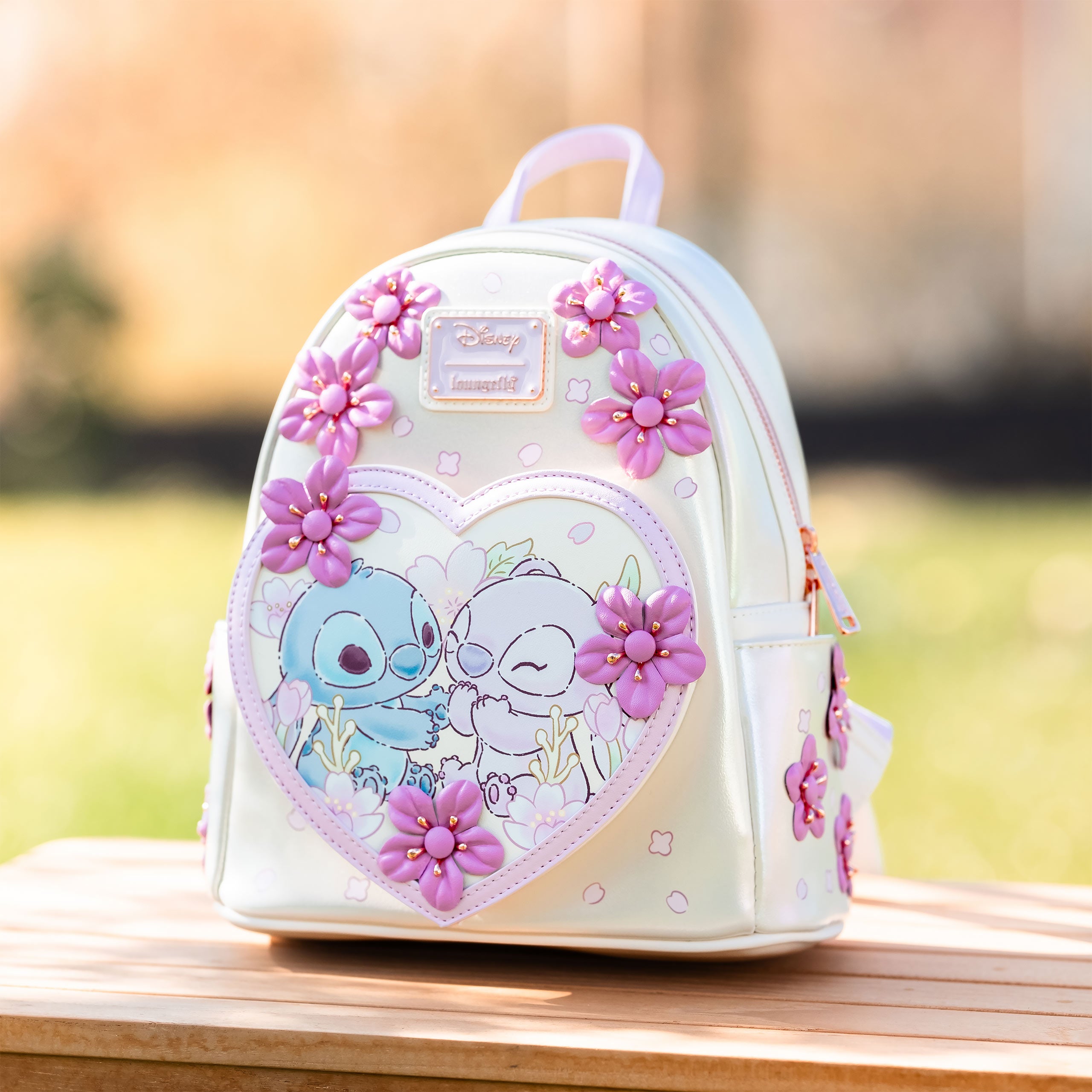Immagine del prodotto Lilo & Stitch - Zainetto Mini Angel e Stitch con Fiori
