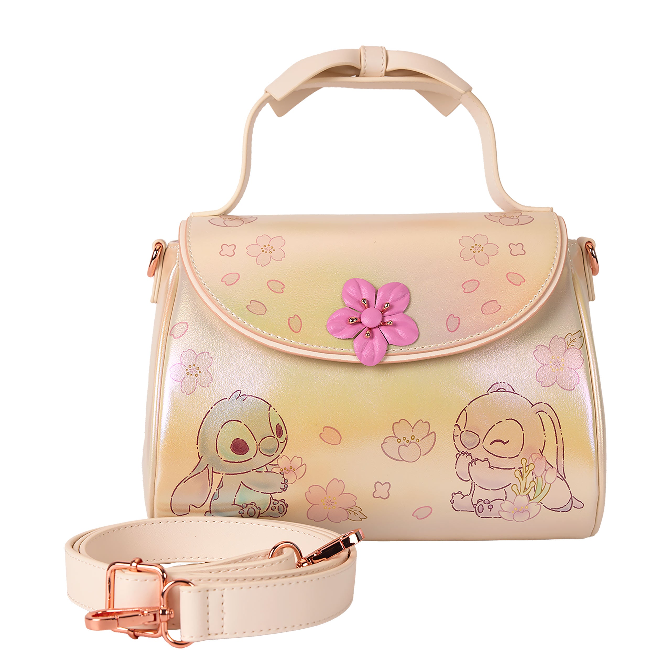 Immagine del prodotto Lilo & Stitch - Borsa a Mano Angel e Stitch con Fiore