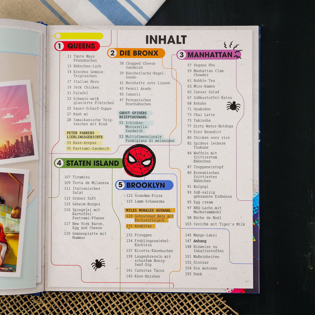 Immagine del prodotto Spider-Man - Il Libro di Cucina Ufficiale
