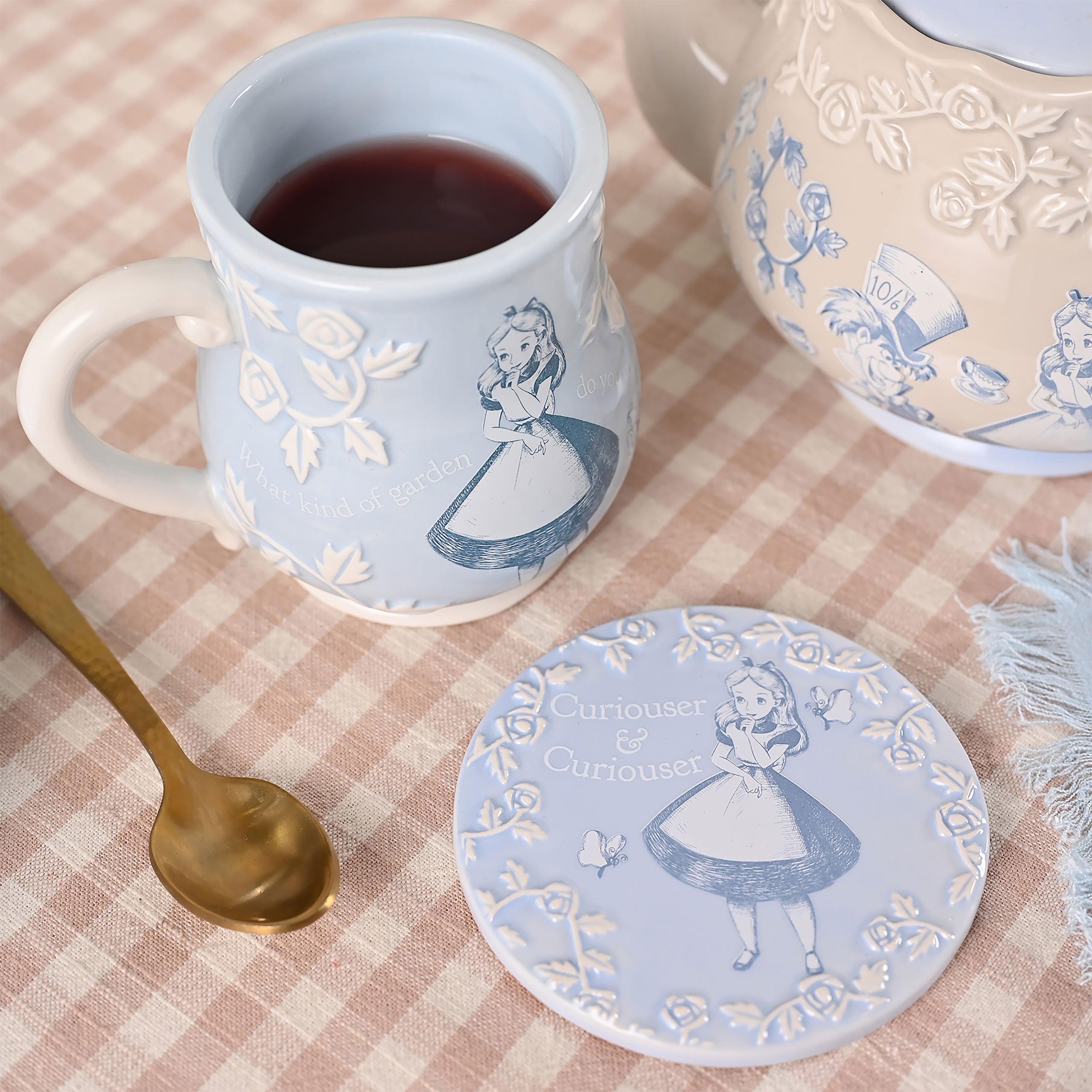Immagine del prodotto Alice nel Paese delle Meraviglie - Sottobicchieri Characters set di 4