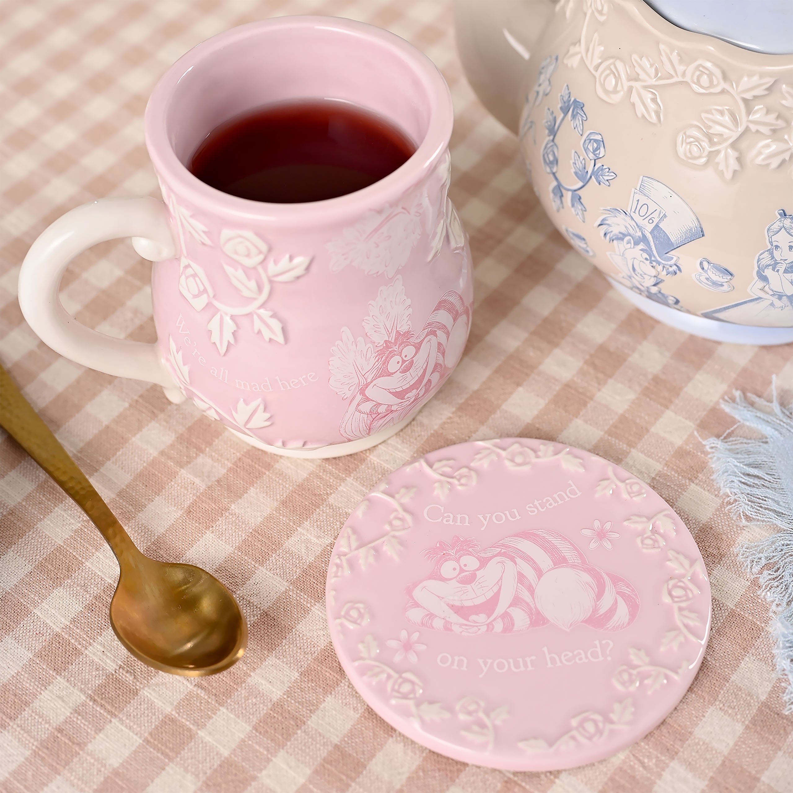 Immagine del prodotto Alice nel Paese delle Meraviglie - Sottobicchieri Characters set di 4