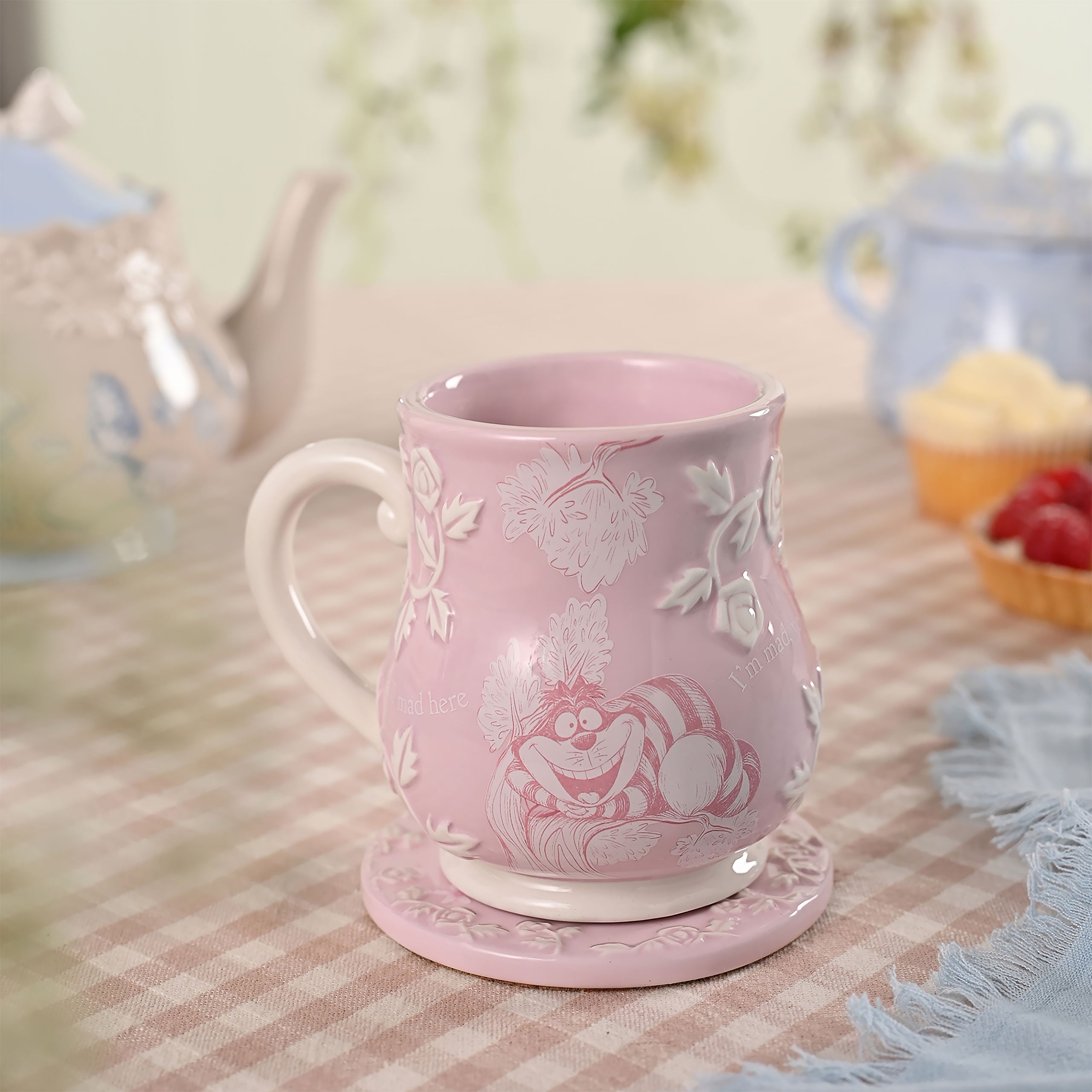 Immagine del prodotto Alice nel Paese delle Meraviglie - Tazza in Rilievo del Gatto di Cheshire