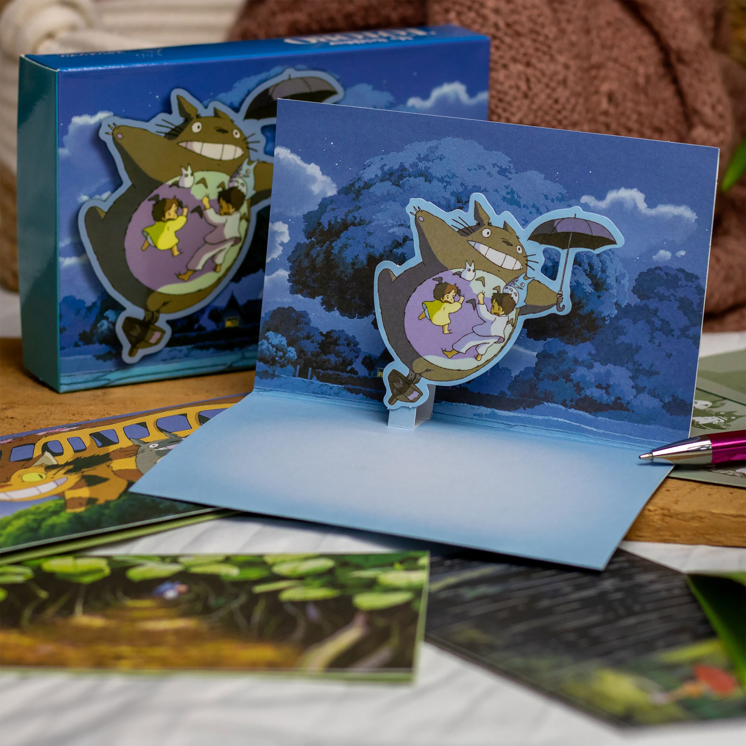 Immagine del prodotto Totoro - Amici Cartoline 3D Pop-Up Set da 10